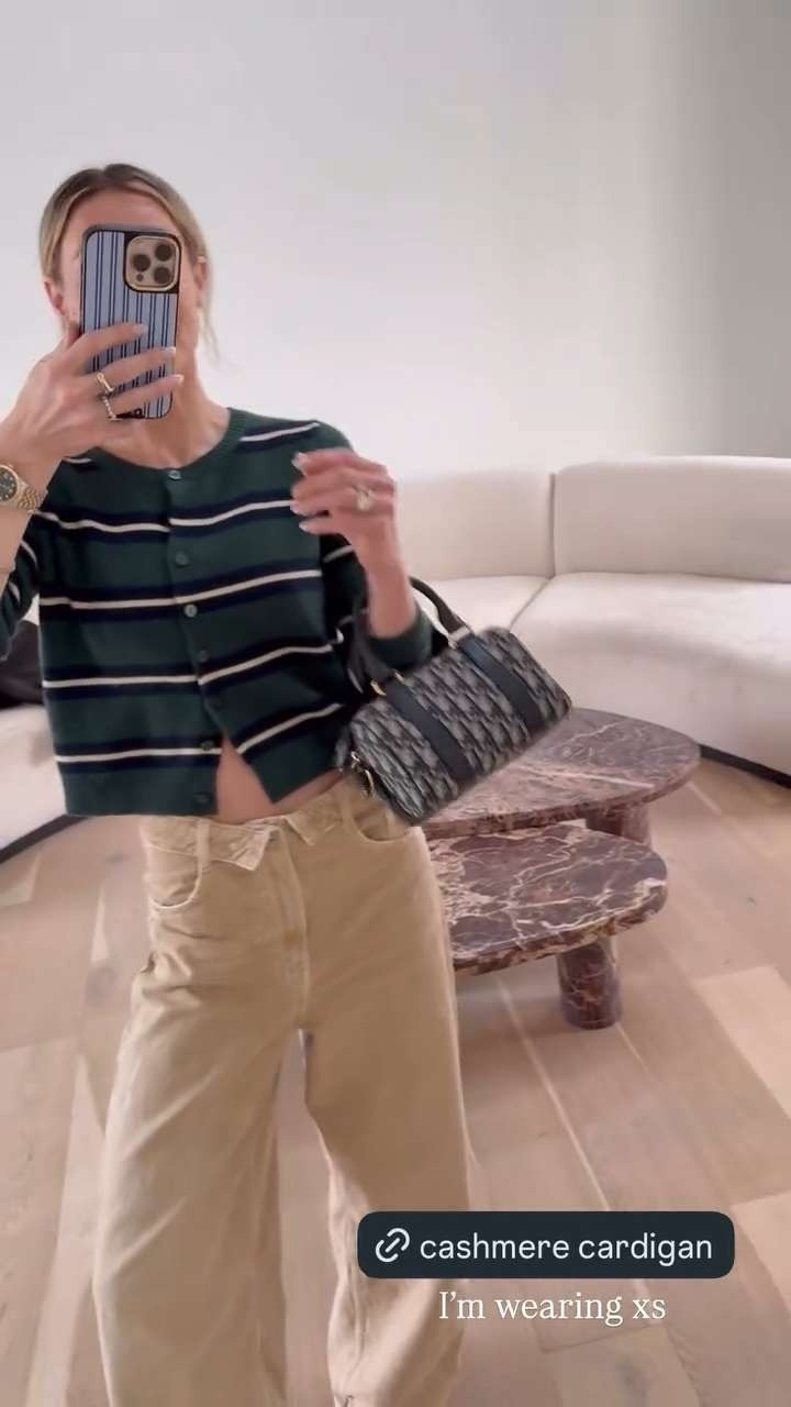 I love the cashmere cardigans from Reformation!🫶🏼 

 

#LTKdayinmylife #LTKgrwm #LTKootd