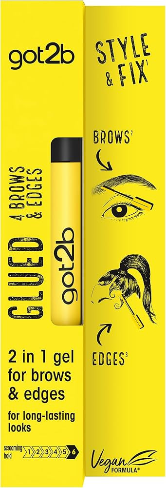 Got2B Brow & Edge Styling Gel, 72hr Hold, Vegan, 16ml | Amazon (US)