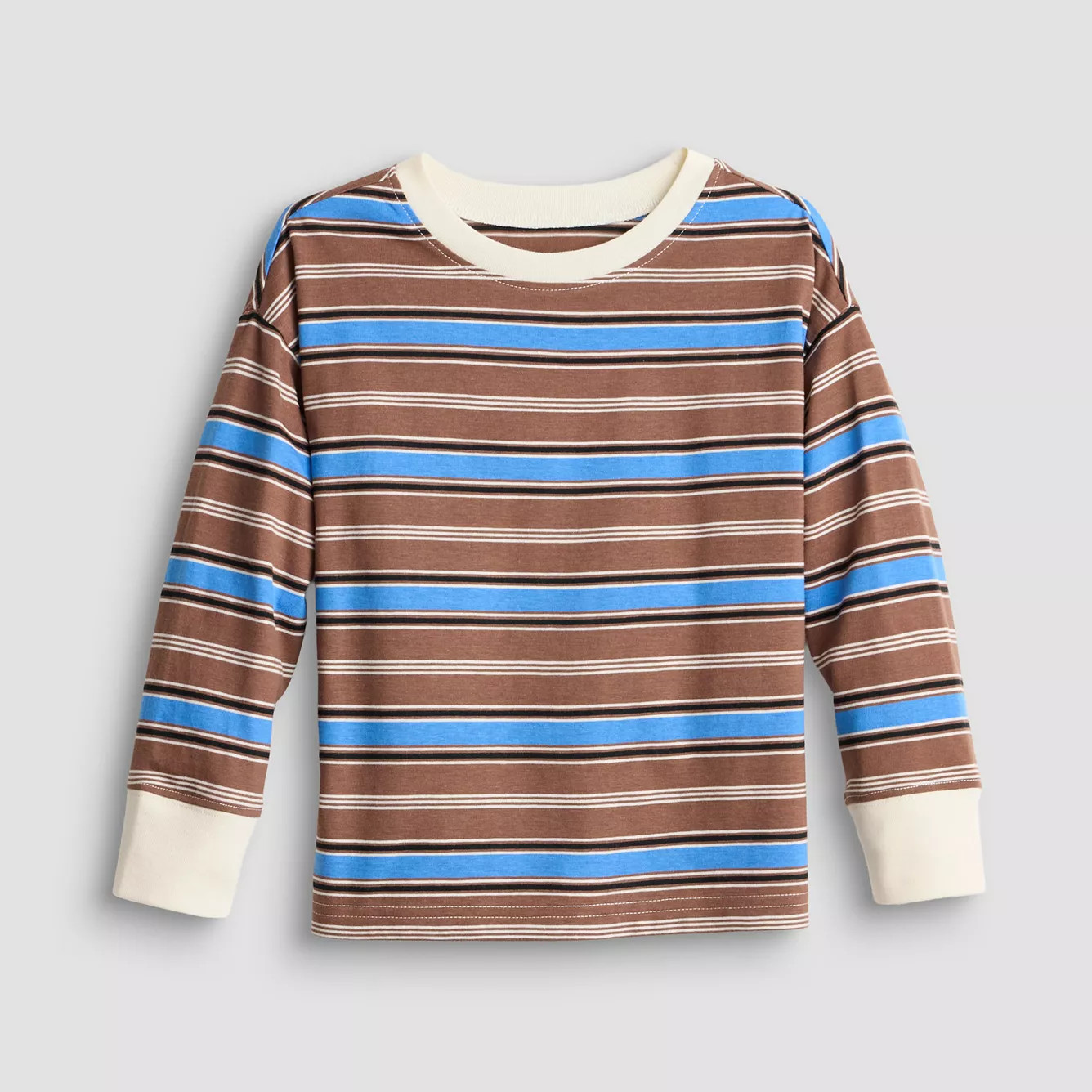 Baby & Toddler Boy Jumping Beans\u00ae Relaxed Stripe Tee | Kohl's