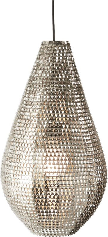 giza teardrop pendant light | CB2