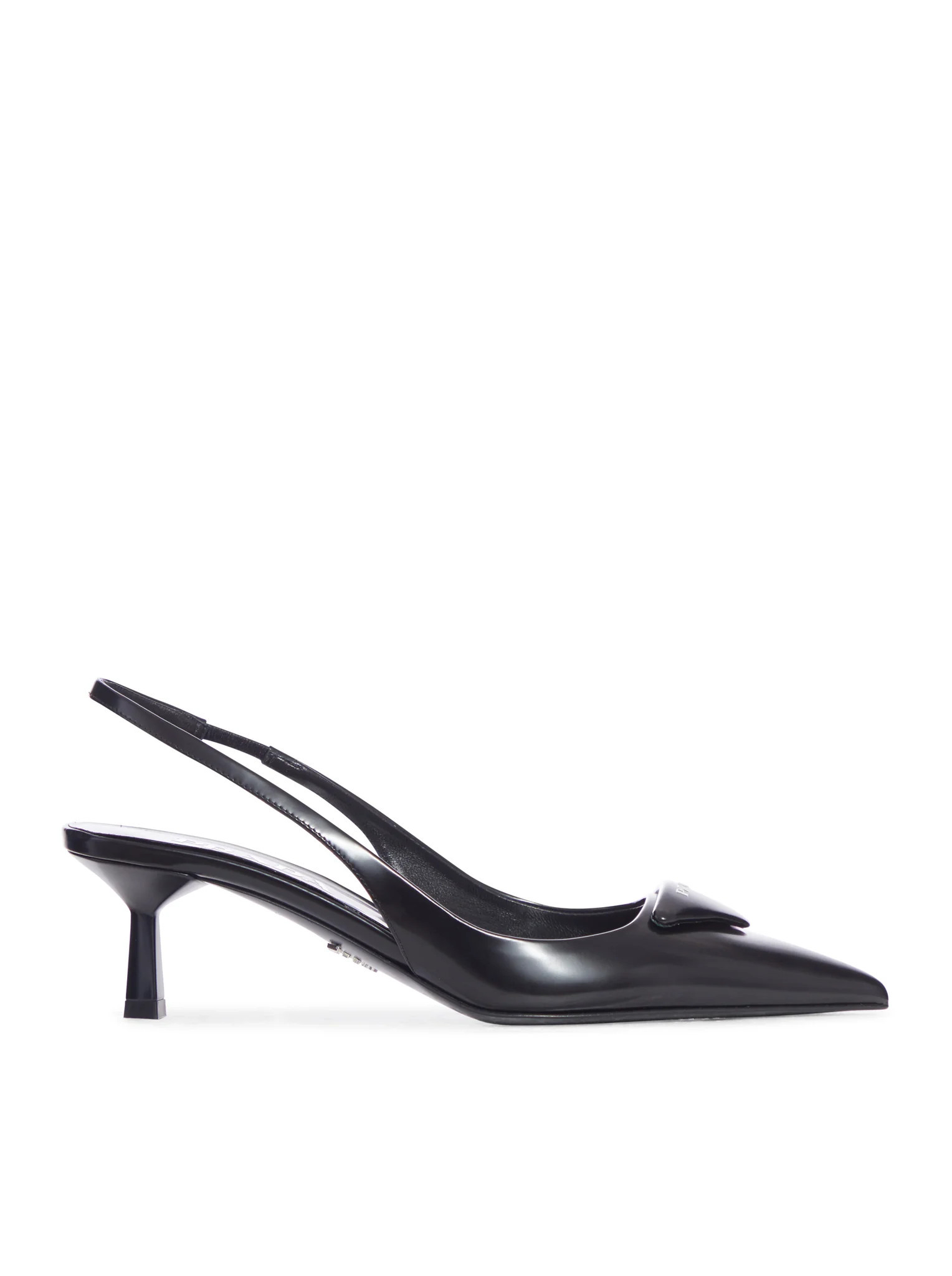 BRUSHED LEATHER SLINGBACK DÉCOLLETÉ - Prada - Woman | Suitnegozi INT