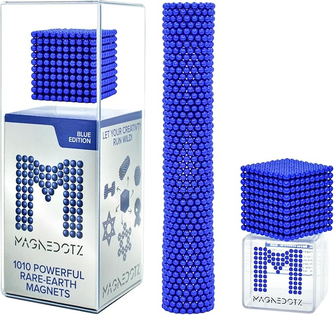 Magnetic Balls (1010pcs) Original Magnet Creative 3D Fidget Building Desk Toy for Stress Relief, ... | Amazon (US)