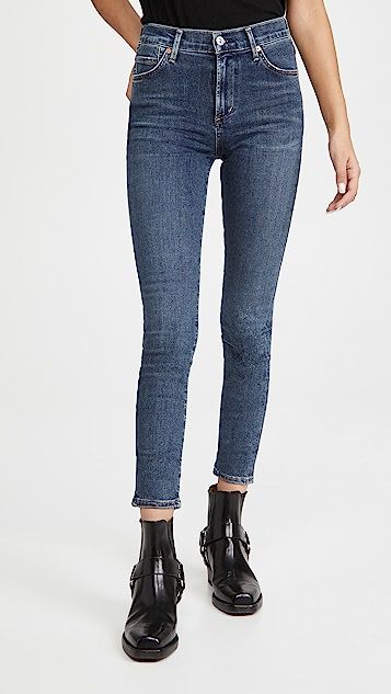 Rocket Ankle Mid Rise Skinny Jeans | Shopbop