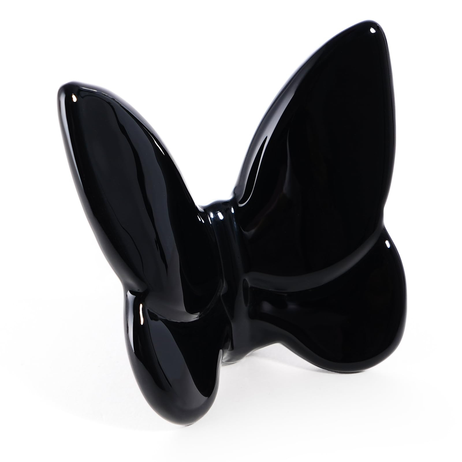 Crystal Butterfly Figurines,Flying Butterfly Figurine Decor Crystal Cut Glass Butterfly Ornament ... | Amazon (US)