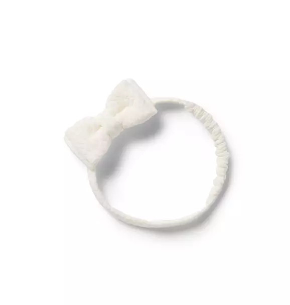 Baby Quilted Bow Soft Headband | Janie and Jack