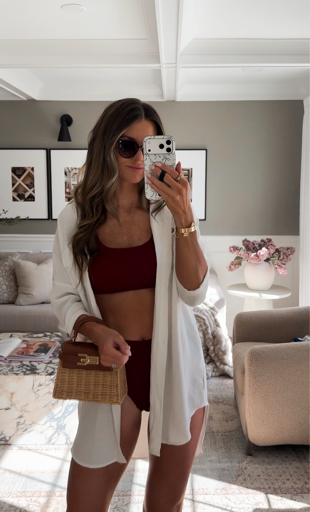 I'm loving this two piece bikini! It's supportive, has great coverage, and affordable too. This coverup has been in my closet for years now and is something I always grab for!

#LTKootd #LTKgrwm #LTKSwim