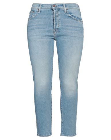 Mother Woman Jeans Blue Size 24 Organic cotton, Lyocell, Elastane | YOOX (US)