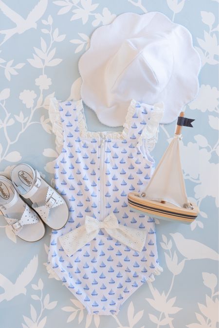 Little girls sailboat swimsuit! There’s also the sweetest boys match in a rash guard! 

The Brooke Brooke for Edgehill Collection at Dillard’s launching Monday February 19 both in stores and online at 10 am CST! 

Easter outfits, Easter dresses, dresses, swimsuits, grandmillennial, preppy kids, vintage Easter, women’s dresses, spring dresses, mommy and me, eyelet swimsuit, rashguard and swim trunks set, girls clothes, boys clothes, baby clothes, toddler clothes, kids shoes, Charleston, spring break outfits, pink dress, cape, knit cardigan, girls cardigan 

#LTKkids