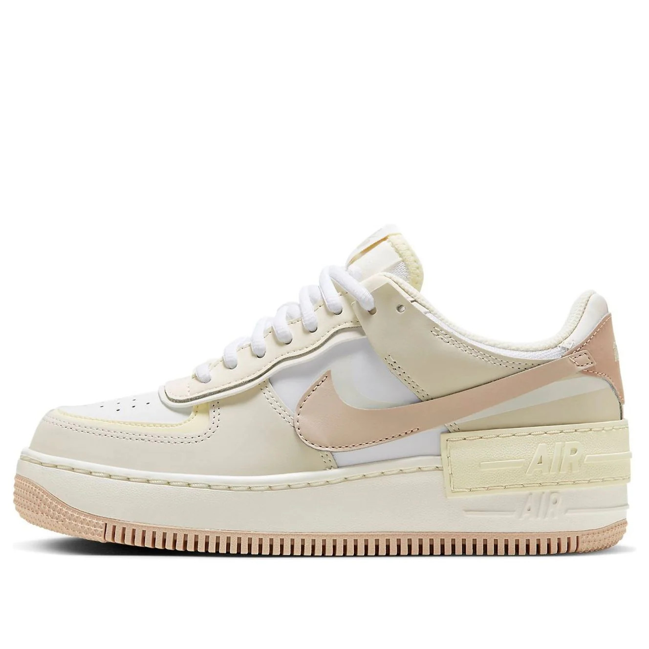 (WMNS) Nike Air Force 1 Low Shadow 'Stone Ivory' FN3444-121 | KICKS CREW