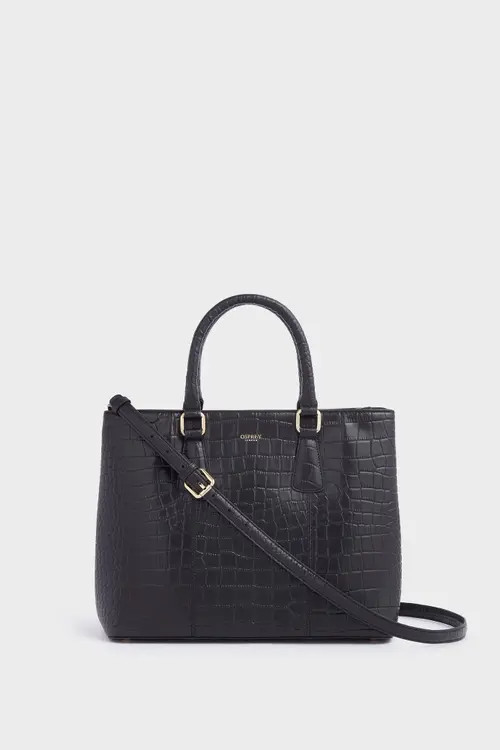 Osprey London The Adaline Leather Workbag in Black at Nordstrom | Nordstrom