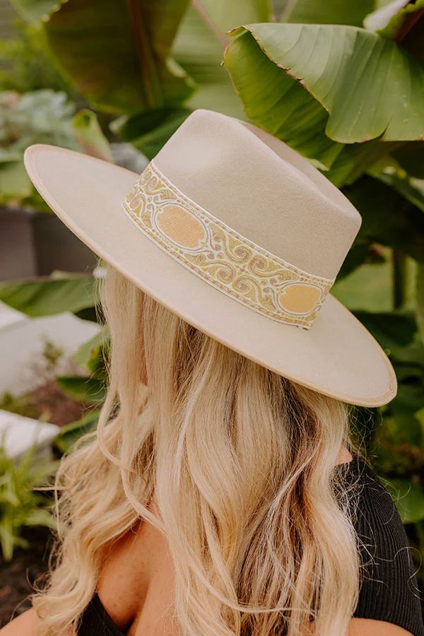Charming Views Wool Fedora | Impressions Online Boutique
