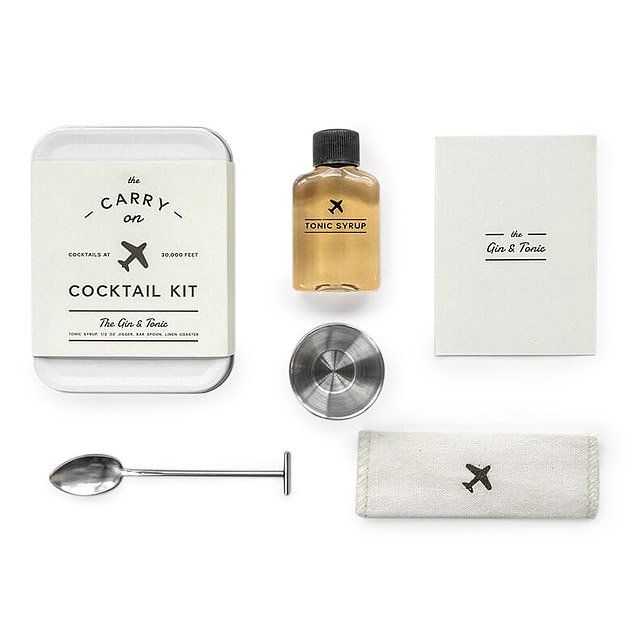Gin and Tonic Carry-On Cocktail Kit | Uncommon Goods