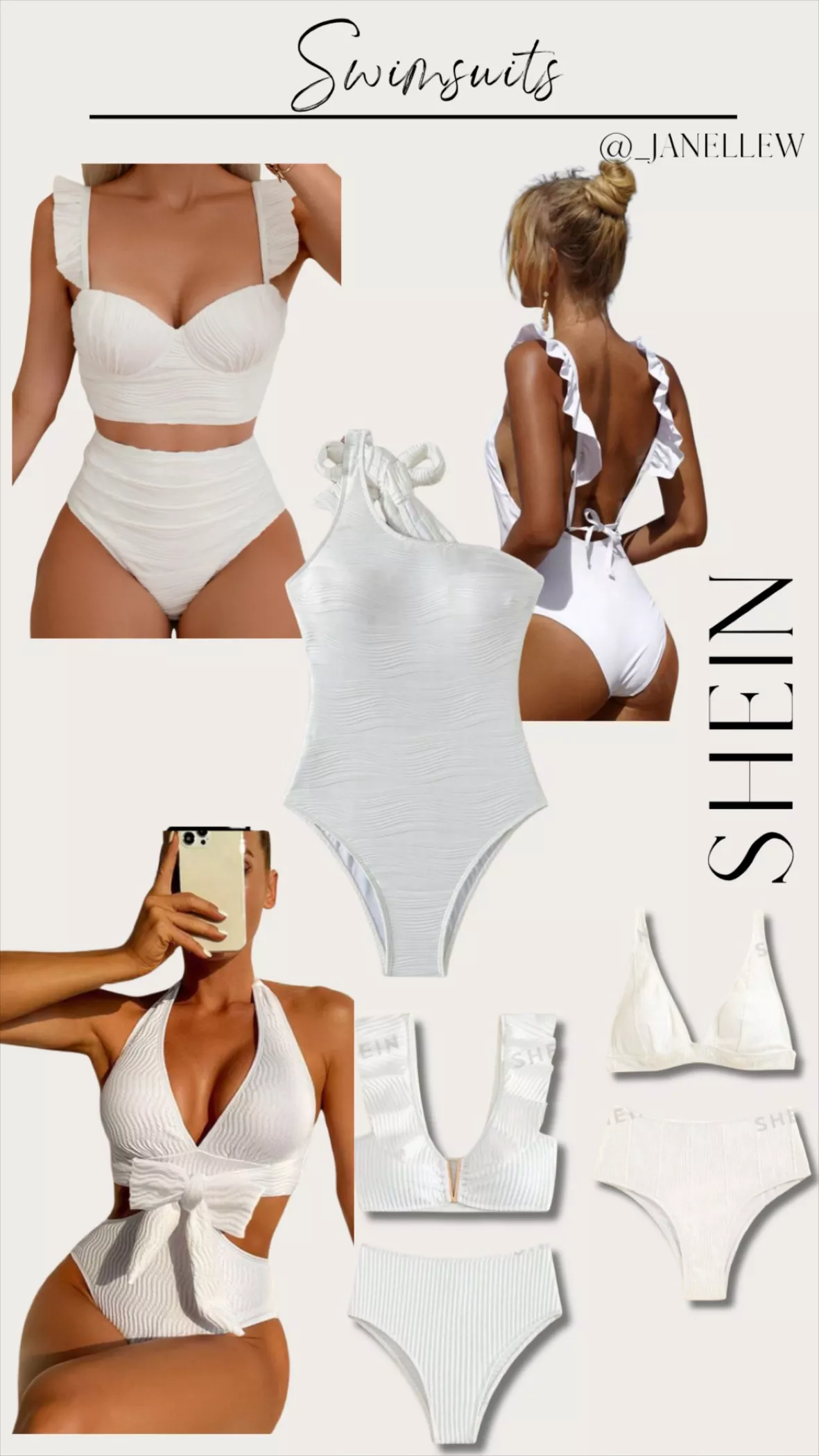 SHEIN MOD Ruffle Trim Bikini … curated on LTK
