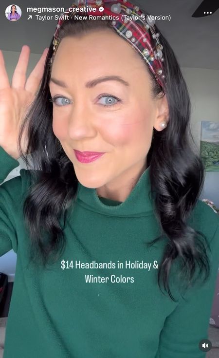 Look for less - $14 Amazon headbands, similar to Lele Sadoughi, in winter and holiday colors and prints! I love these so much that I’ve bought 3 different colors (and might buy more!) They’re cute and don’t give me a headache. Plus, they’re great for little girls to wear because at the affordable price point you don’t have to stress if they get ruined! Would make an excellent stocking stuffer for girls or women! 

Holiday outfit, accessories, headband, Christmas outfit, gifts for her, gift ideas for women, gifts for girls, holiday gift ideas for girls, Amazon find, Amazon fashion 

#LTKHoliday #LTKfindsunder50 #LTKstyletip