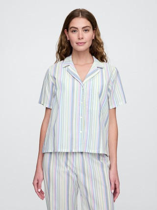 Poplin PJ Shirt | Gap Factory
