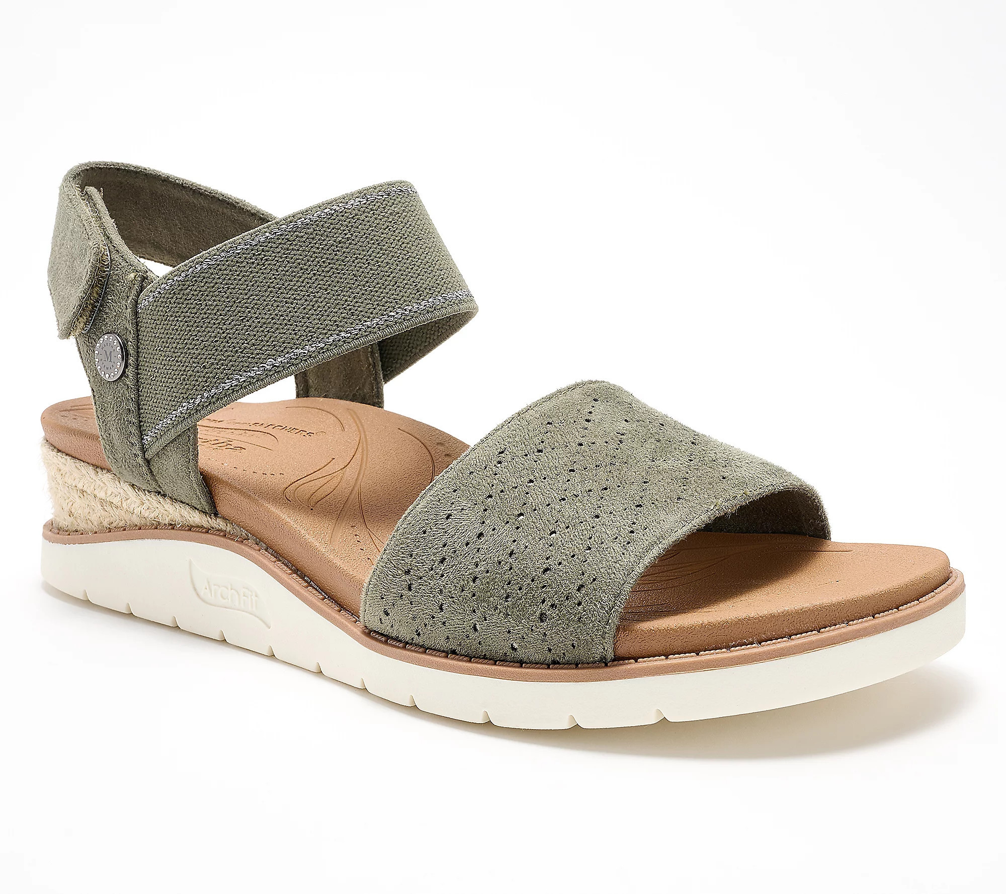 Skechers x Martha Stewart Arch Fit Beach Kiss Sandals | QVC