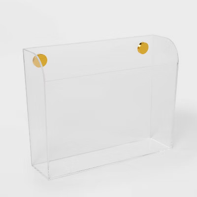 Acrylic Wall Pocket Clear - Threshold™ | Target