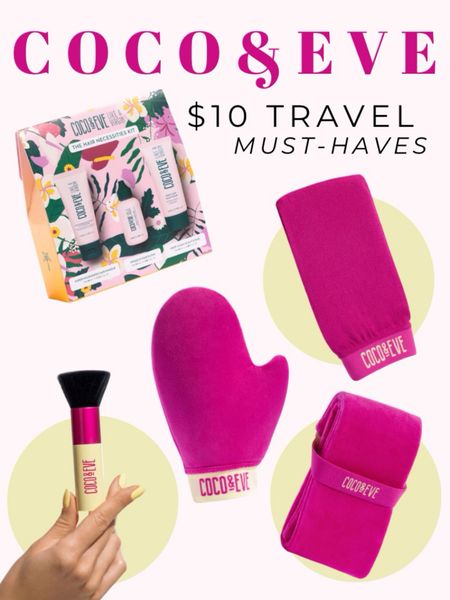 Coco & Eve Memorial Weekend Sale! $10 travel must-haves ✈️☀️ 

Perfect time to grab a new tanning mitt or try out travel size bottles of the hair products you’ve been eyeing! 

✨ Code “MEGANWARD” takes 10% off all full price items!

#LTKBeauty #LTKSaleAlert #LTKFindsUnder50