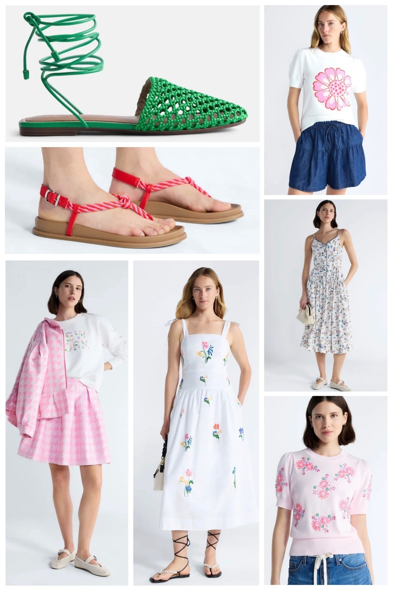 Preppy Summer Finds 🌸 Walmart Coastal Grandmillennial Style


The cutest affordable summer finds 🌸✨ Loving this mix of feminine florals, classic prints, and easy everyday pieces that give a polished preppy feel without the high price tag.

From breezy midi dresses to the sweetest pink set and fun graphic tees, these are perfect for everything from casual days to dressed-up summer plans 💗 Paired with the woven wrap sandals for an effortless, pulled-together look.

Such a good mix of timeless + playful pieces you’ll reach for all season long ☀️

preppy summer outfits, grandmillennial style, walmart fashion finds, affordable summer dresses, coastal style outfits, feminine summer looks, classic preppy fashion

#LTKMothersDay #LTKOver40 #LTKWorkwear