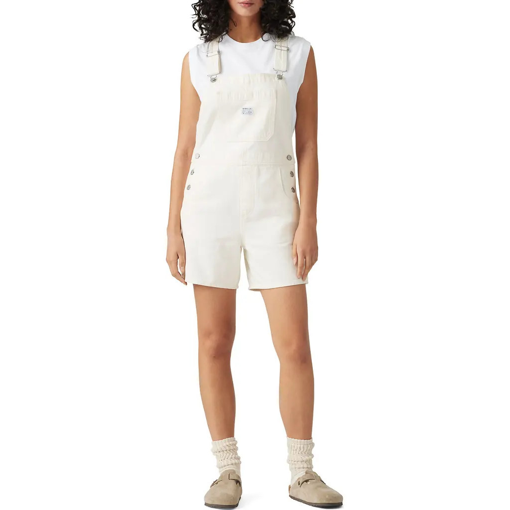 levi's Denim Utility Shortalls in Truth Slip at Nordstrom, Size X-Small | Nordstrom