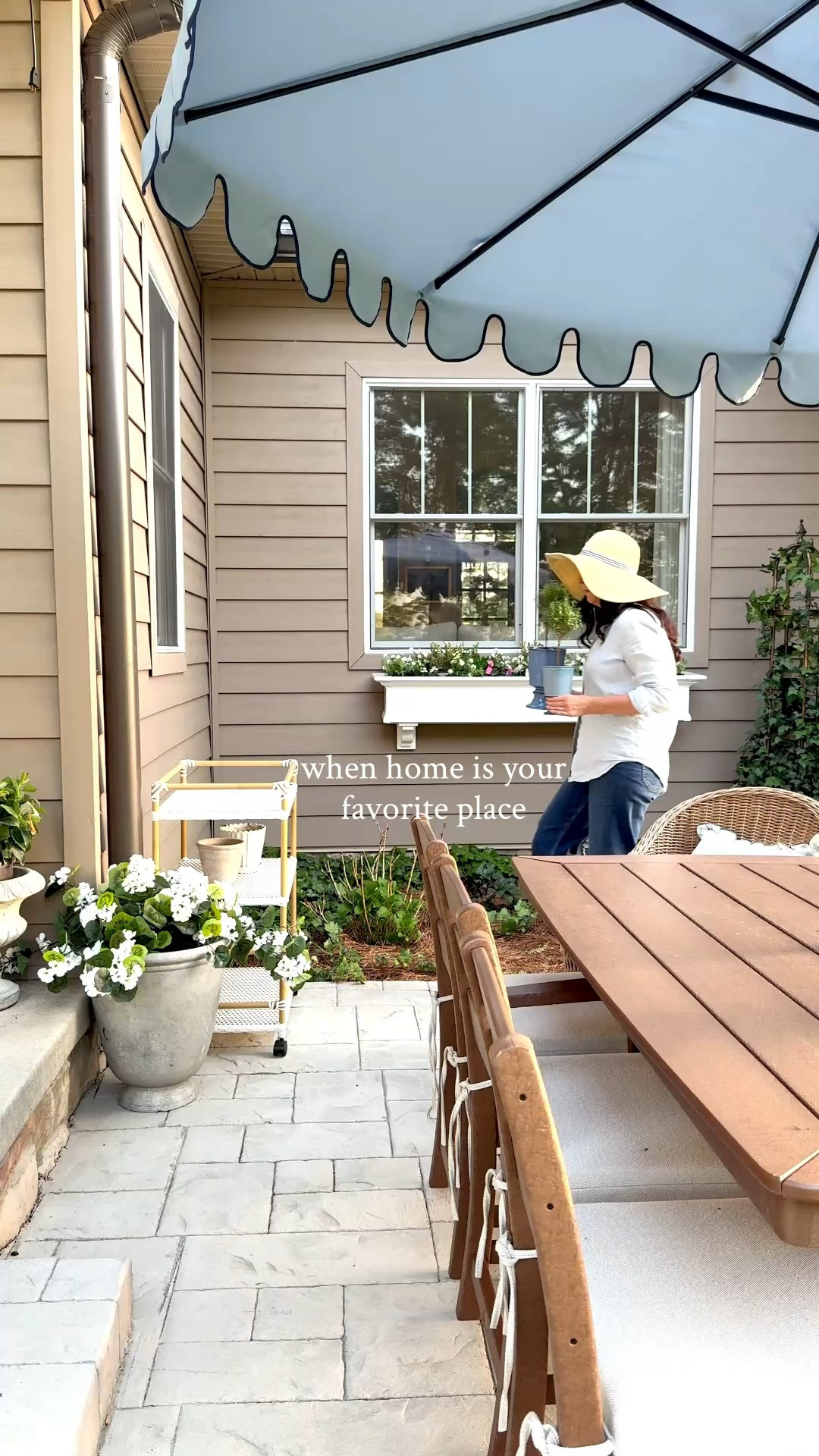 Favorite place to be is home. Patio life, outdoor living, patio set, kitchen, cooking

#LTKHome #LTKSeasonal #LTKdayinmylife