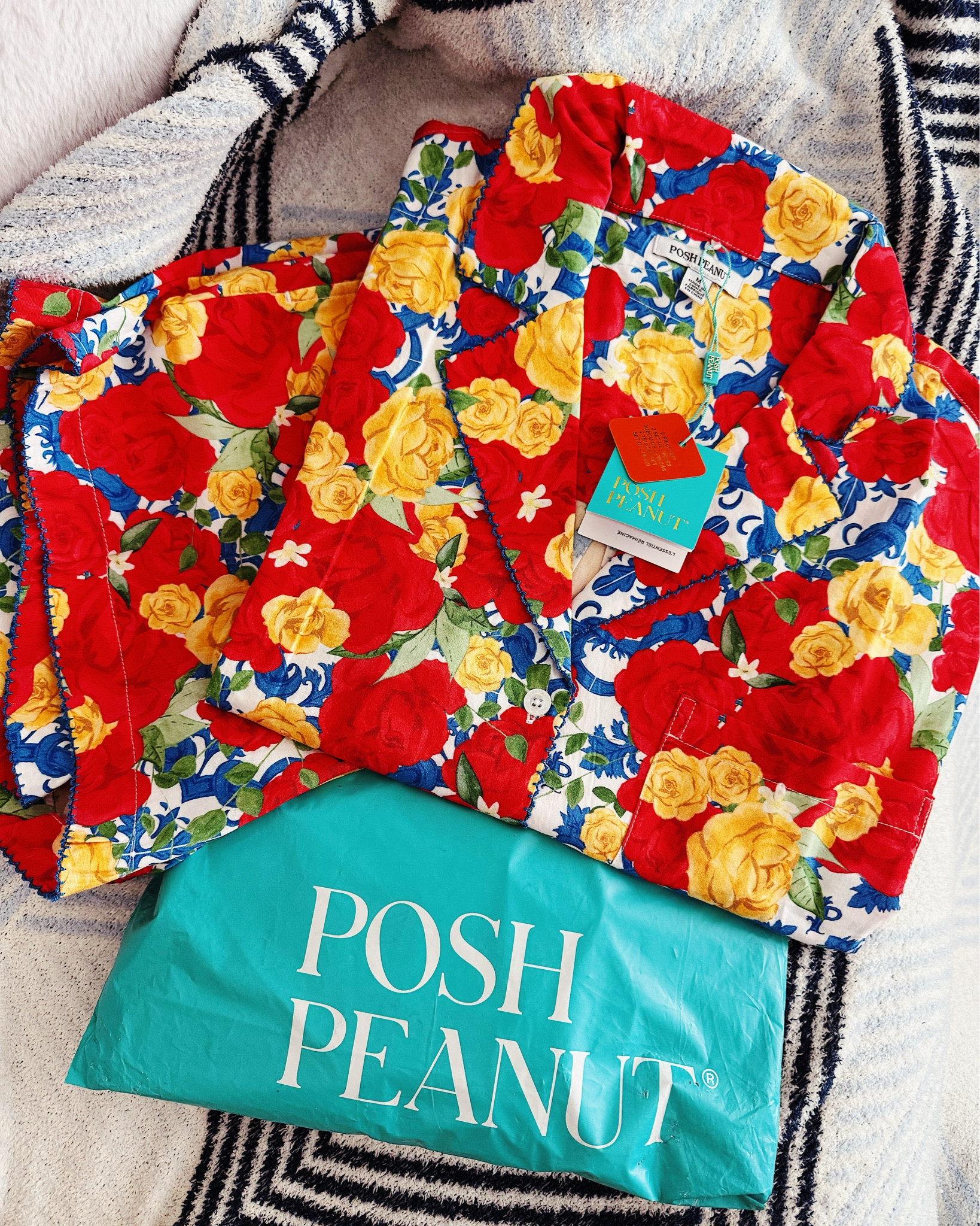 Healing loungewear from @poshpeanut for me and my mini ❤️🩵💛

It’s been a week since my thyroidectomy and I’m living in deep v-necks and button down pajamas. I am feeling good 🥹 

#loungewear
#recoveryootd
#matchingsets

#LTKStyleTip