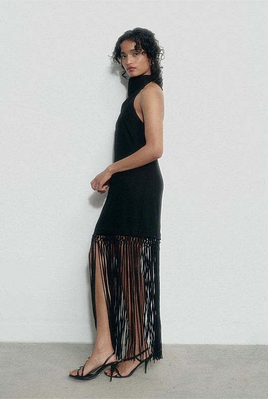 Fringe Hem Dress | Witchery (AU)