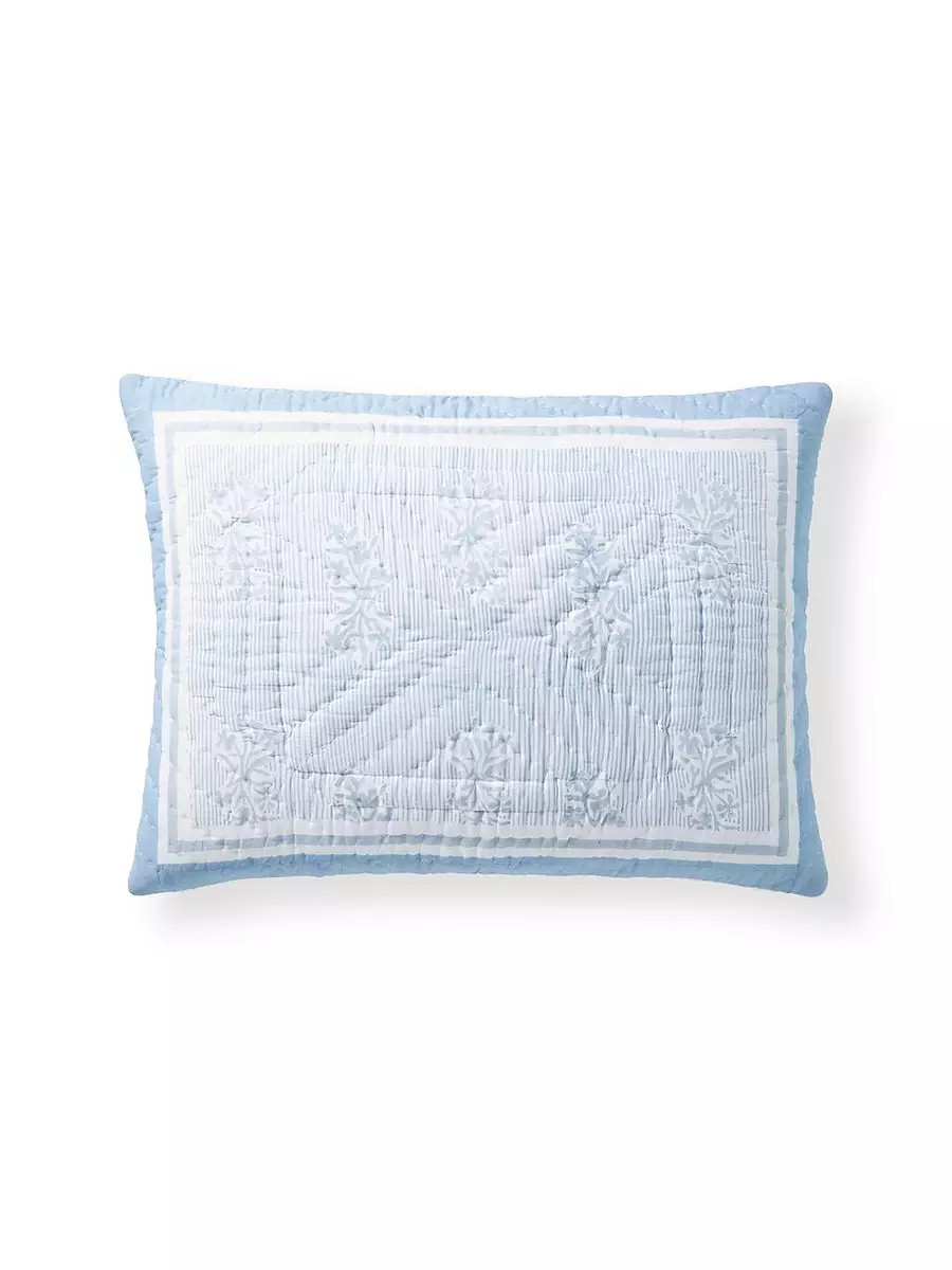 Amalfi Quilted Sham | Serena and Lily