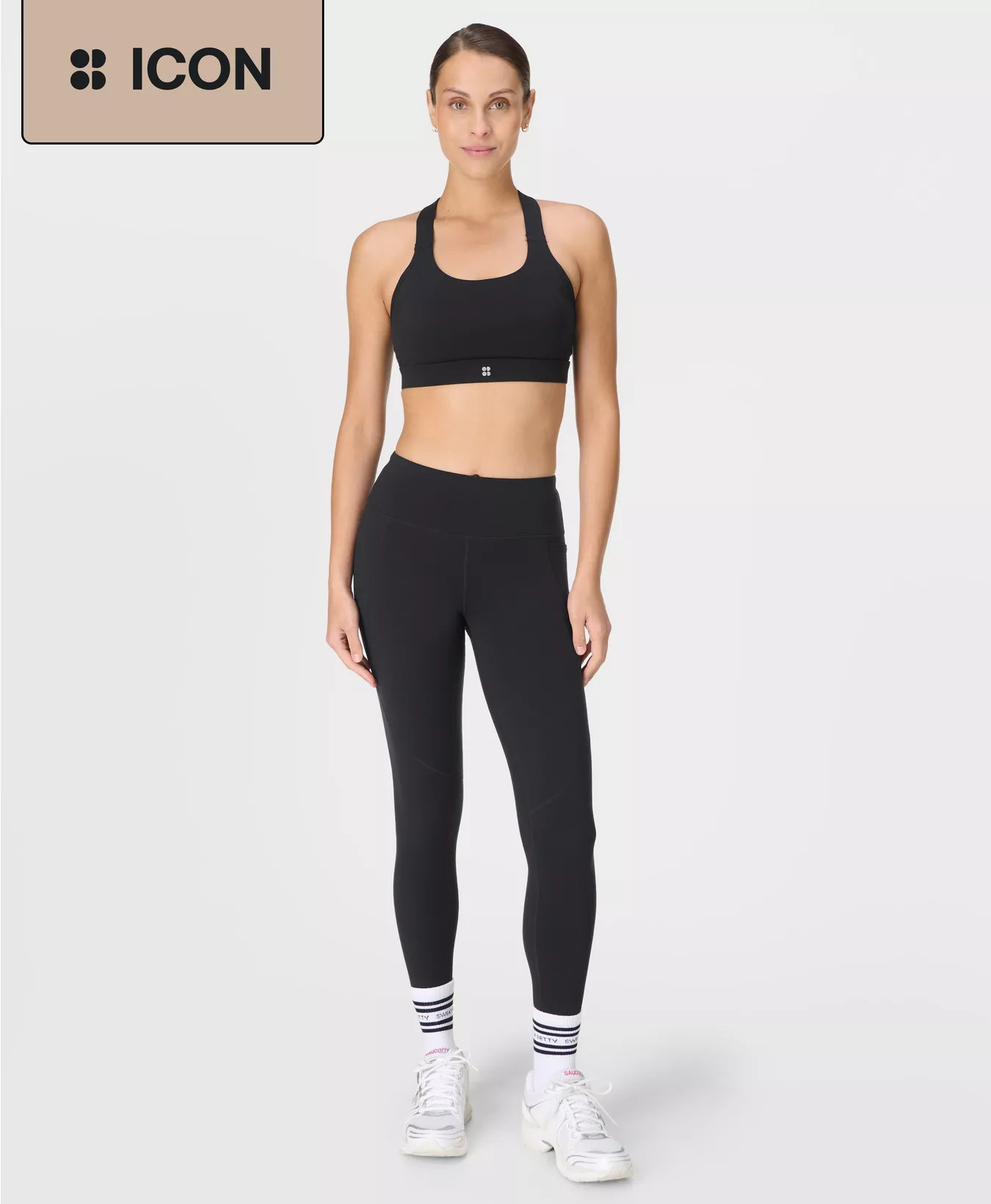 Power 7/8 Gym Leggings - Black | Women's Leggings | Sweaty Betty | Sweaty Betty UK