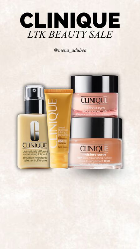 Don’t miss out on Clinique’s 25% off + more!! 

#LTKBeauty