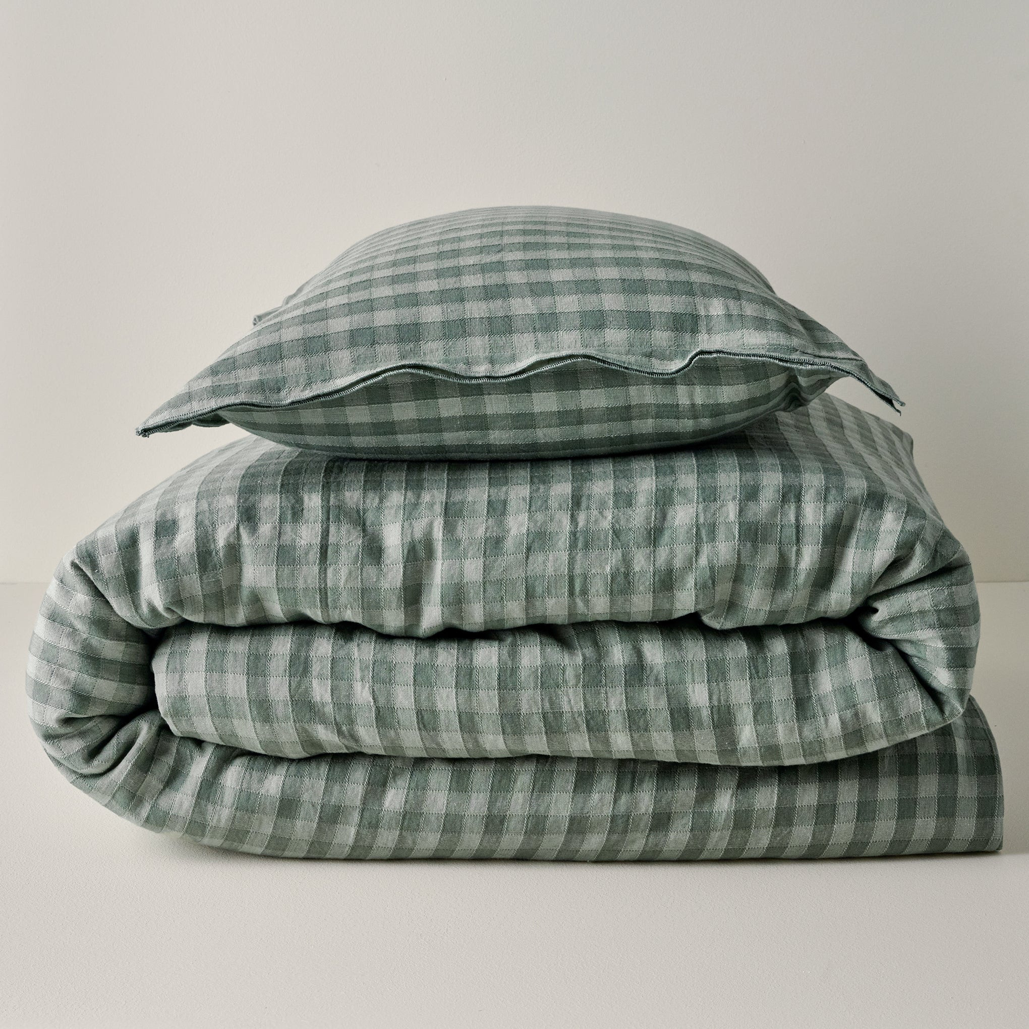 Maxine Gingham Duvet Cover | Magnolia