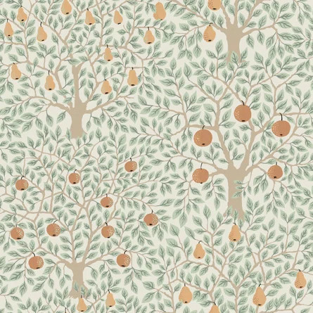 Rosalind Wheeler Levon Fruit Tree 33' L x 20.5" W Wallpaper Roll | Wayfair | Wayfair North America