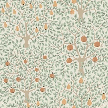 Rosalind Wheeler Levon Fruit Tree 33' L x 20.5" W Wallpaper Roll | Wayfair | Wayfair North America
