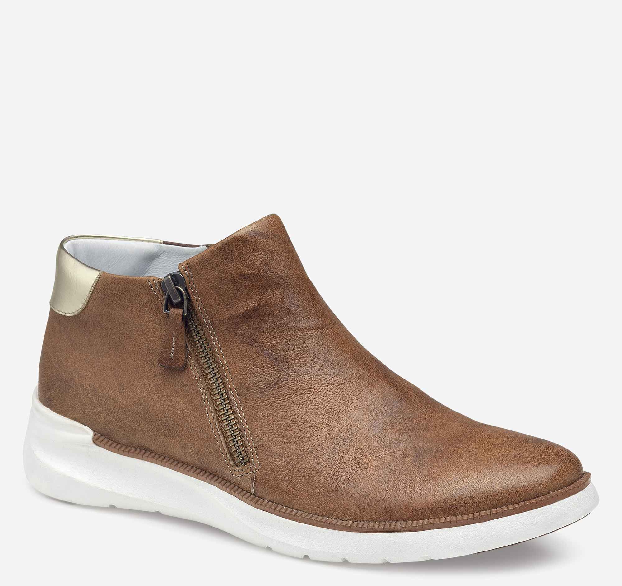 Emery Zip Bootie | Johnston & Murphy