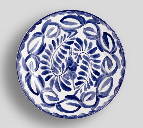 Puebla Porcelain Salad Plates - Set of 4 | Pottery Barn (US)