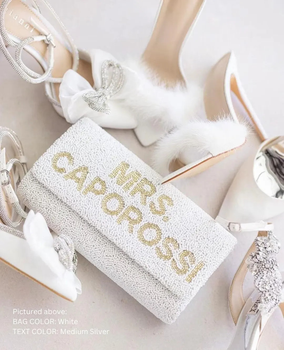 Bride Purse, Bride Clutch, Bridal Clutch, Personalized Bridal Clutch, Mrs Purse, Bridal Purse, Br... | Etsy (US)