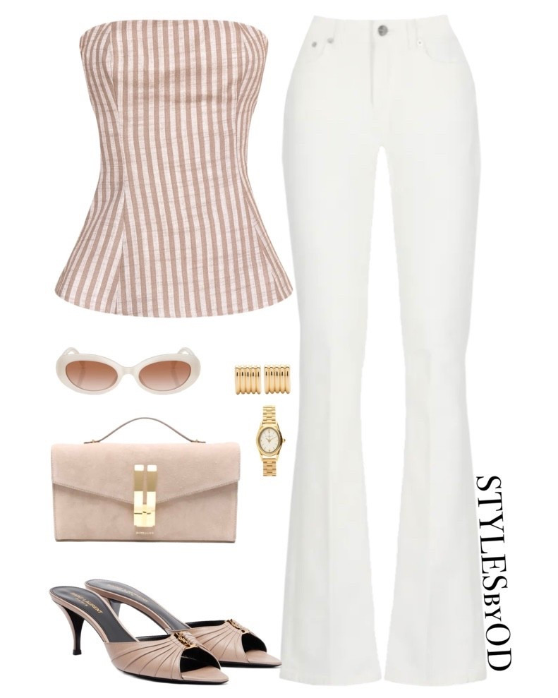 pretty and chic spring outfit with light neutral colours🐹✨🤍

#SpringOutfit #CasualOutfit #SpringFashion2026 

#LTKootd #LTKFestival #LTKSeasonal