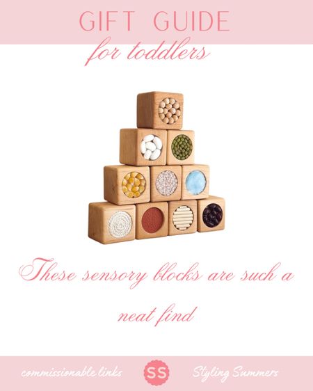 These sensory blocks are beautiful and so neat! 

#LTKGiftGuide #LTKkids #LTKbaby