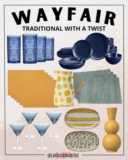 Infuse your kitchen with timeless charm and modern flair with Wayfair's Best Sellers - Traditional with a Twist Kitchen Must Haves. Discover a curated selection of classic essentials reimagined for contemporary living. Elevate your culinary space with unique touches that blend tradition with innovation for an unforgettable cooking experience.

#LTKhome #LTKSeasonal #LTKsalealert