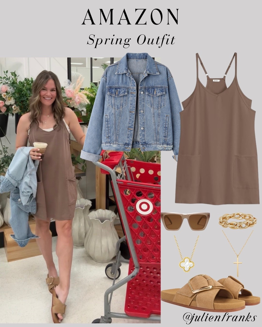 @amazon #ad #founditonamazon love this casual outfit! True sizing in all from errands, to kids sports events even a swim coverup! Perfect time to snag during the spring sale 

#LTKSaleAlert #LTKmomlife #LTKootd