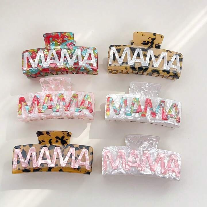 1pc Elegant Mother's Day Hair Clip For Women, Wedding Party Hairpin Gift For Mom Grandma, Fashion... | SHEIN