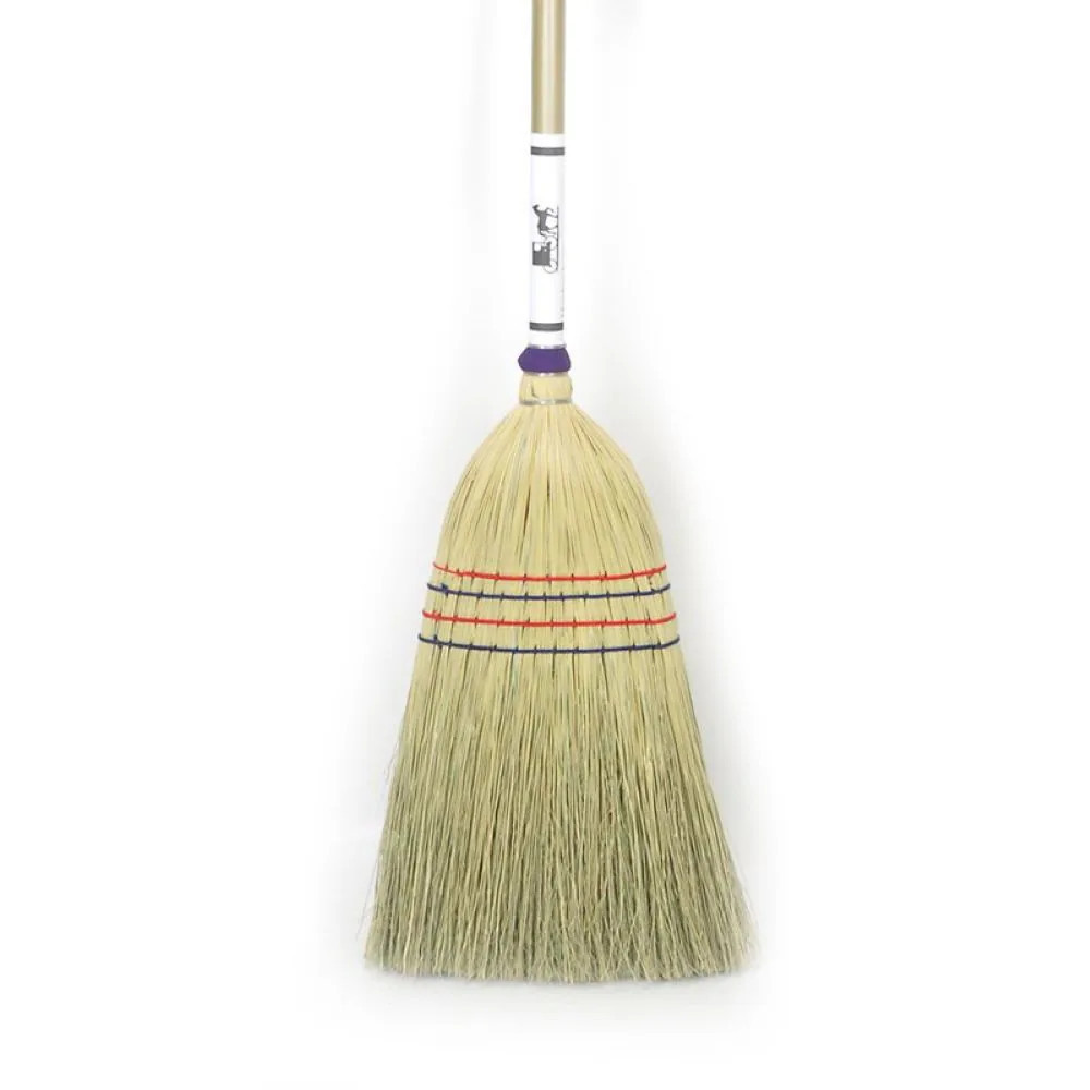 Lehman's Stoltzfus Brooms and Carpets Amish-Made House Broom - Authentic Corn Straw Broom with Hardwood Handle - Natural - 55 inches one_size | 011332 | Lowe's