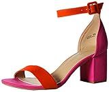 CL by Chinese Laundry Women's Jody Heeled Sandal, Orange/hot Pink Suede, 7.5 M US | Amazon (US)