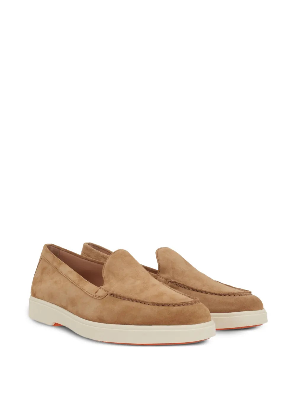 Santoni Yalta Loafers | Brown | FARFETCH | Farfetch Global