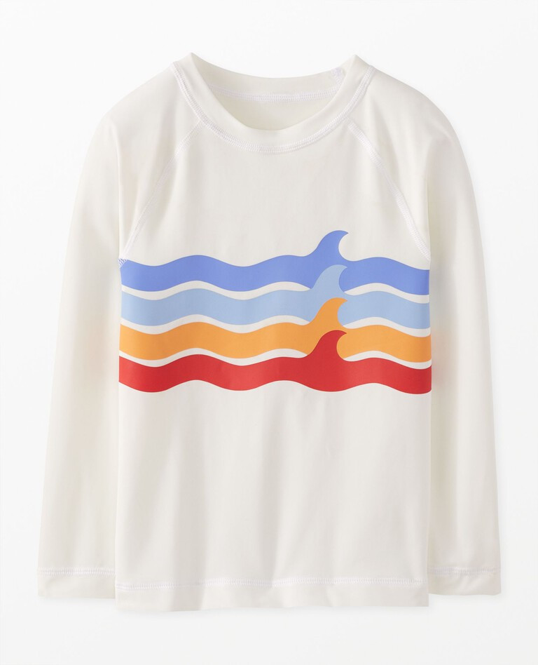Long Sleeve Graphic Rash Guard Top | Hanna Andersson