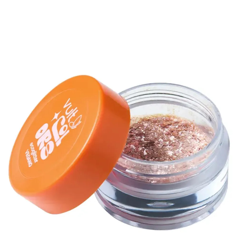 Ecoglitter Multifuncional Brilho Intenso Sustentável Vult Prata Paetê | Amobeleza