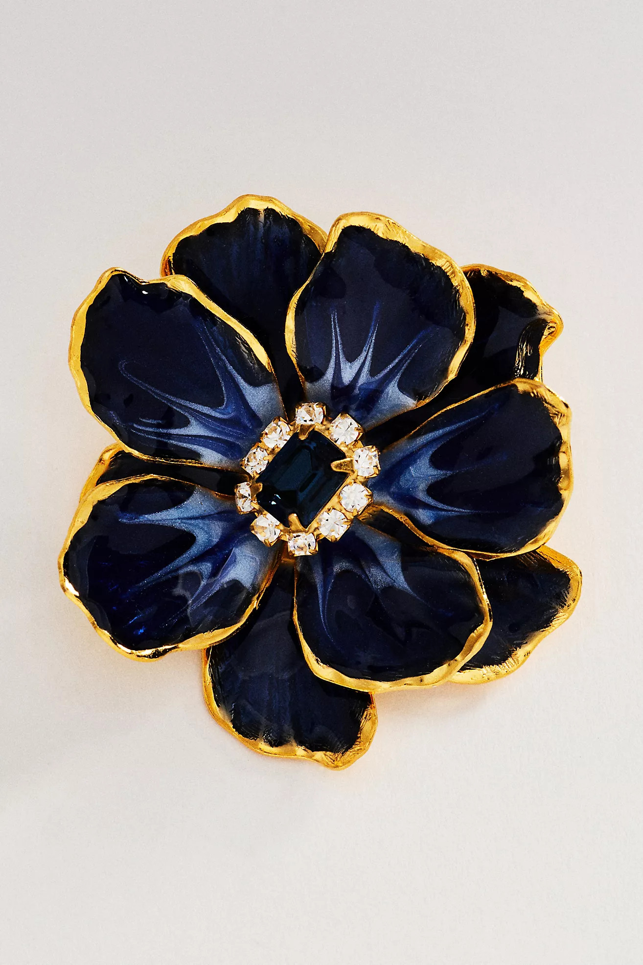 The Pink Reef Hand-Painted Birth Flower Stud Earrings | Anthropologie (US)