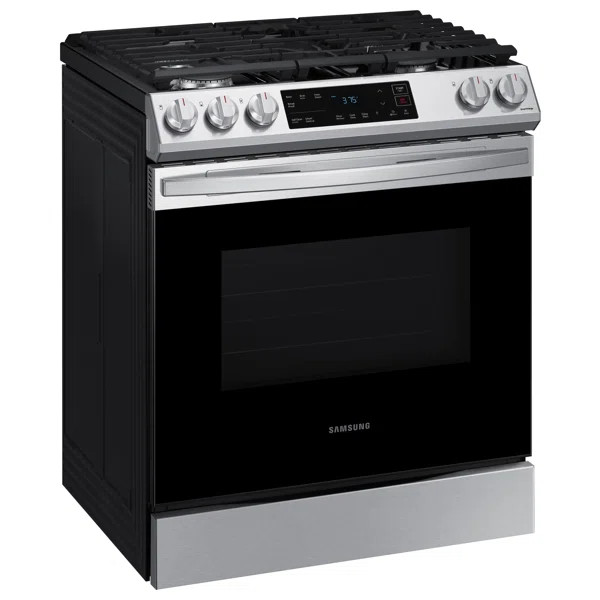 Smart Kitchen Range 30" 6 cu. ft. Smart Slide-In Gas Range | Wayfair North America