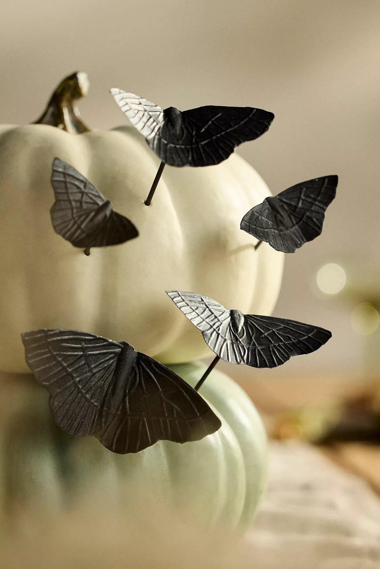 Moth Iron Stakes, Set of 5 | Anthropologie (US)