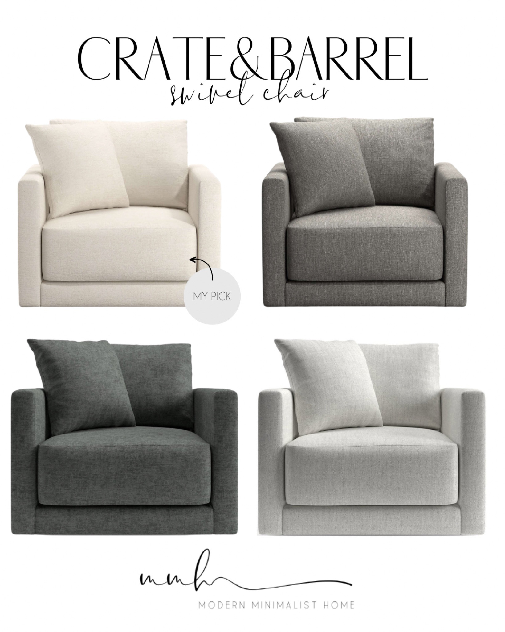 Crate and barrel swivel chair!


Chair and a half, chairs living room, chairs, accent chairs living room, accent chairs, accent chairs living room, swivel accent chair, swivel, swivel accent chair, swivel chair, leather swivel chair, Home, home decor, home decor on a budget, home decor living room, modern home, modern home decor, modern organic, Amazon, wayfair, wayfair sale, target, target home, target finds, affordable home decor, cheap home decor, sales


#LTKhome